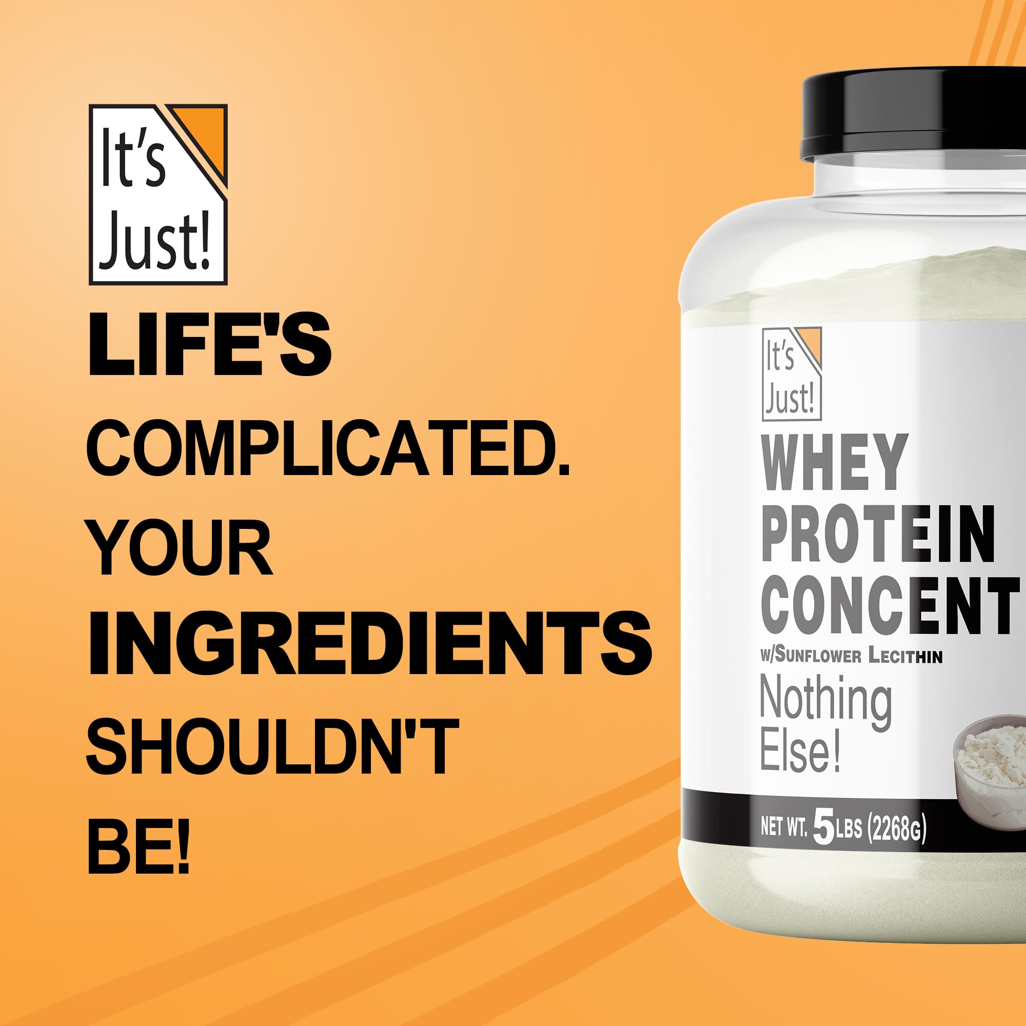 Preparación rápida de recetas saludables con It's Just! whey protein concentrado.