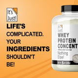 Preparación rápida de recetas saludables con It's Just! whey protein concentrado.