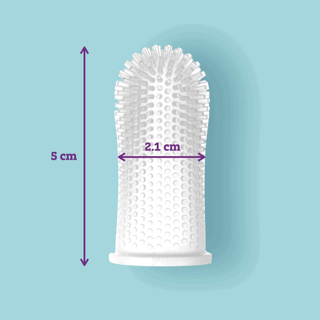 Itsy Bitsy People pack de dos cepillos dedo para primera higiene