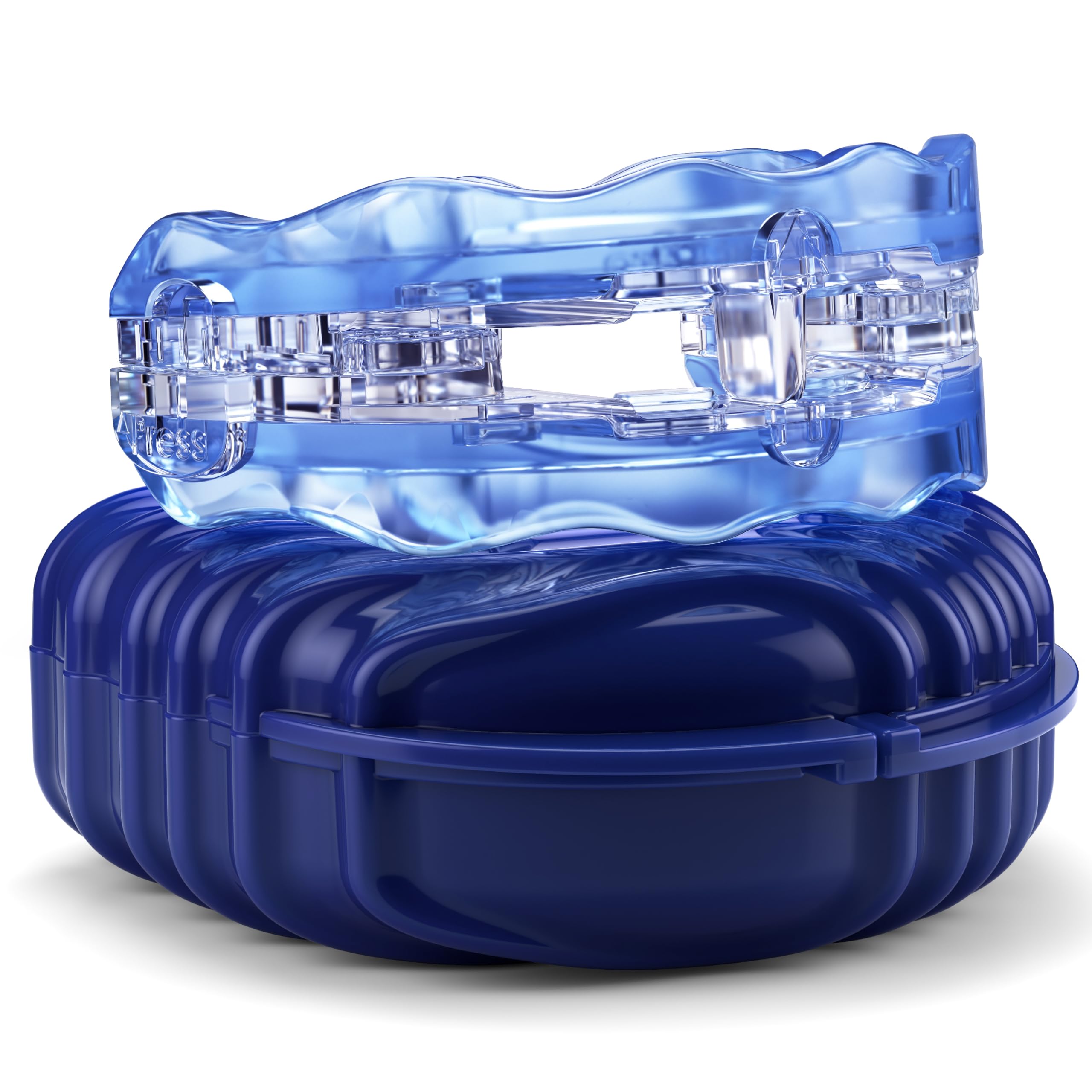 Itus Mouthguardz SilentZPro: guardia bucal en primer plano para descanso nocturno.
