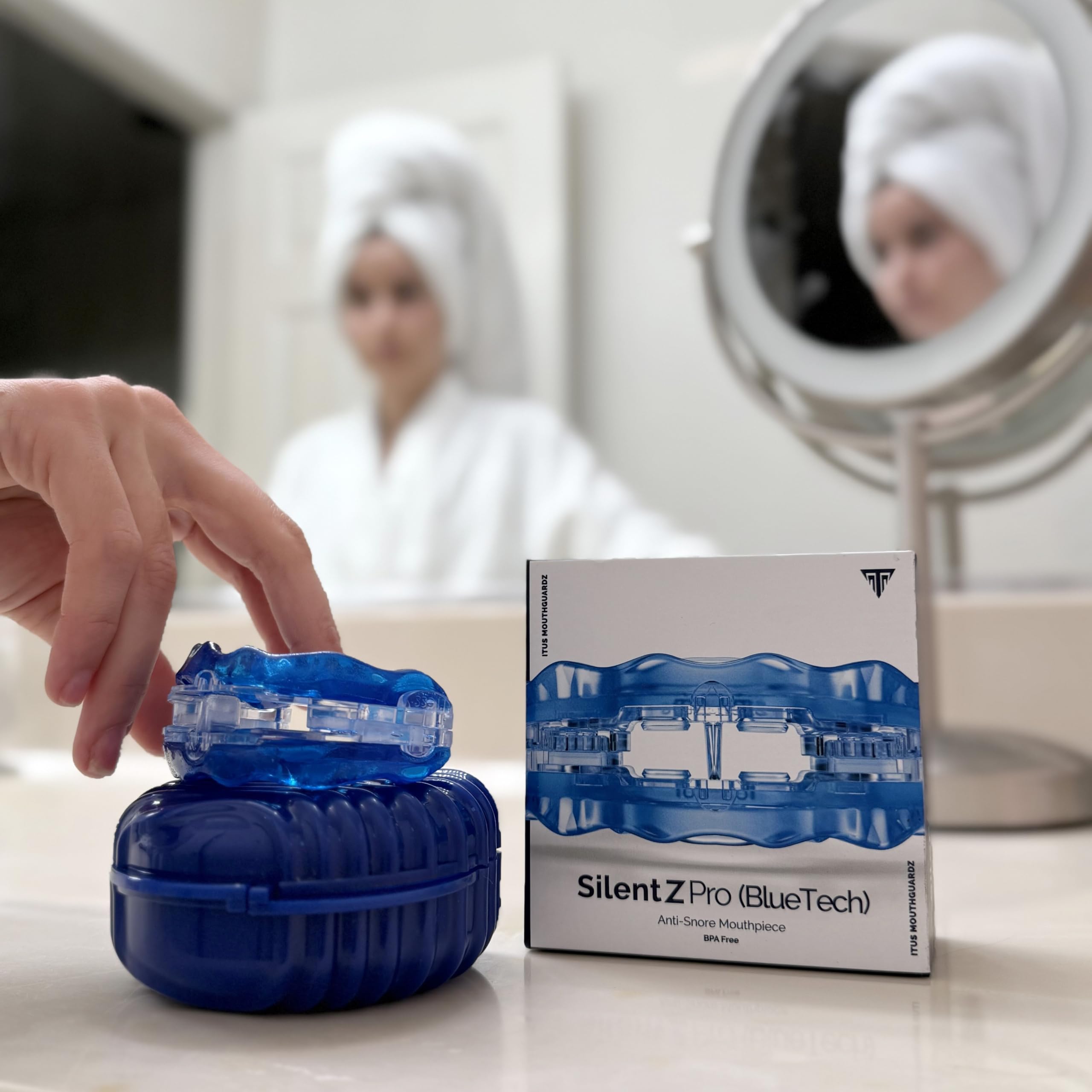 Itus Mouthguardz SilentZPro: guía de limpieza fácil para mantenimiento.