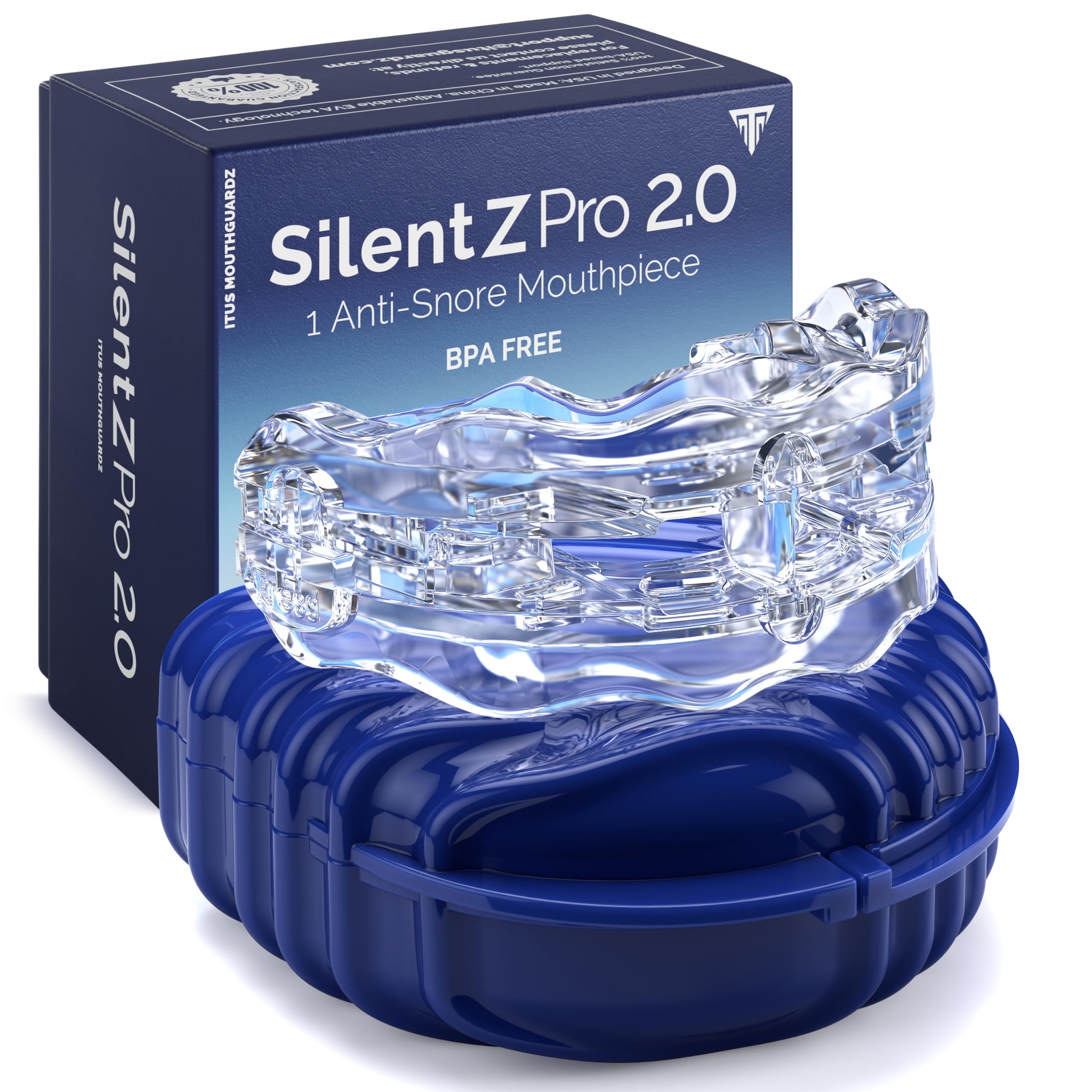 Itus Mouthguardz SilentZPro2: anti-ronquidos para dormir tranquilo y respirar mejor.