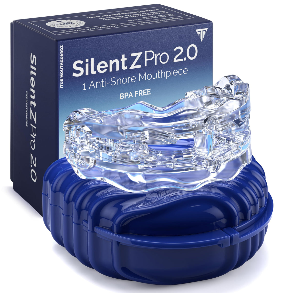Itus Mouthguardz SilentZPro2: anti-ronquidos para dormir tranquilo y respirar mejor.