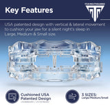 Itus SilentZPro2: diseño cómodo y ajuste personalizable para uso nocturno.