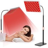 i-Venoya panel luz roja 660nm/850nm frente, uso en casa para terapia sin desplazamientos