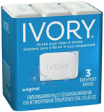 Ivory Barra Original en empaque de 4 paquetes para uso diario.