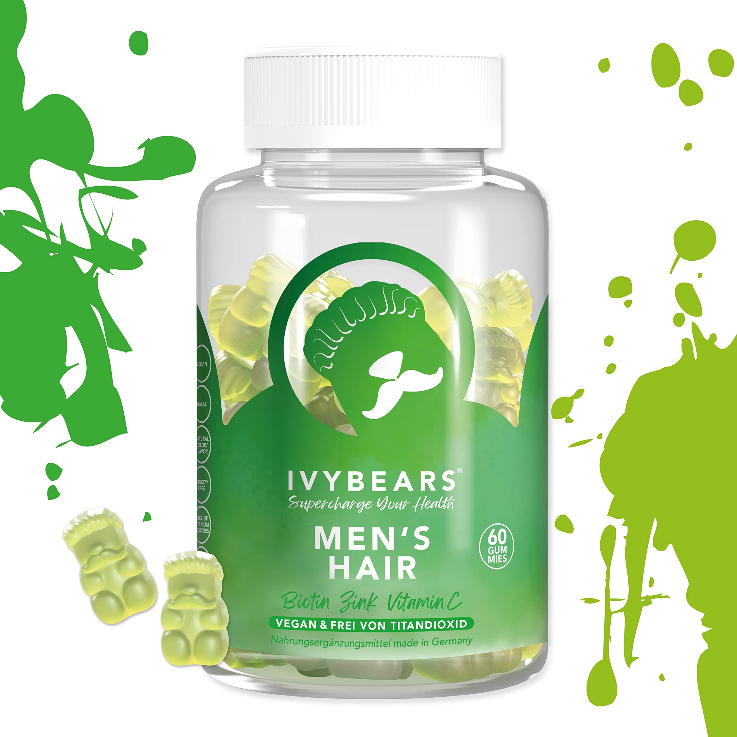 Gominolas IvyBears para cabello: brillo y fortaleza desde el interior