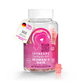 IvyBears gominolas en botella para cabello, apoyo a un brillo natural