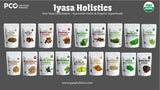 Iyasa Holistics, regaliz en polvo para postres y batidos sabrosos.