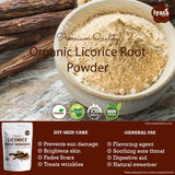 Iyasa Holistics, textura fina de regaliz para endulzar recetas.