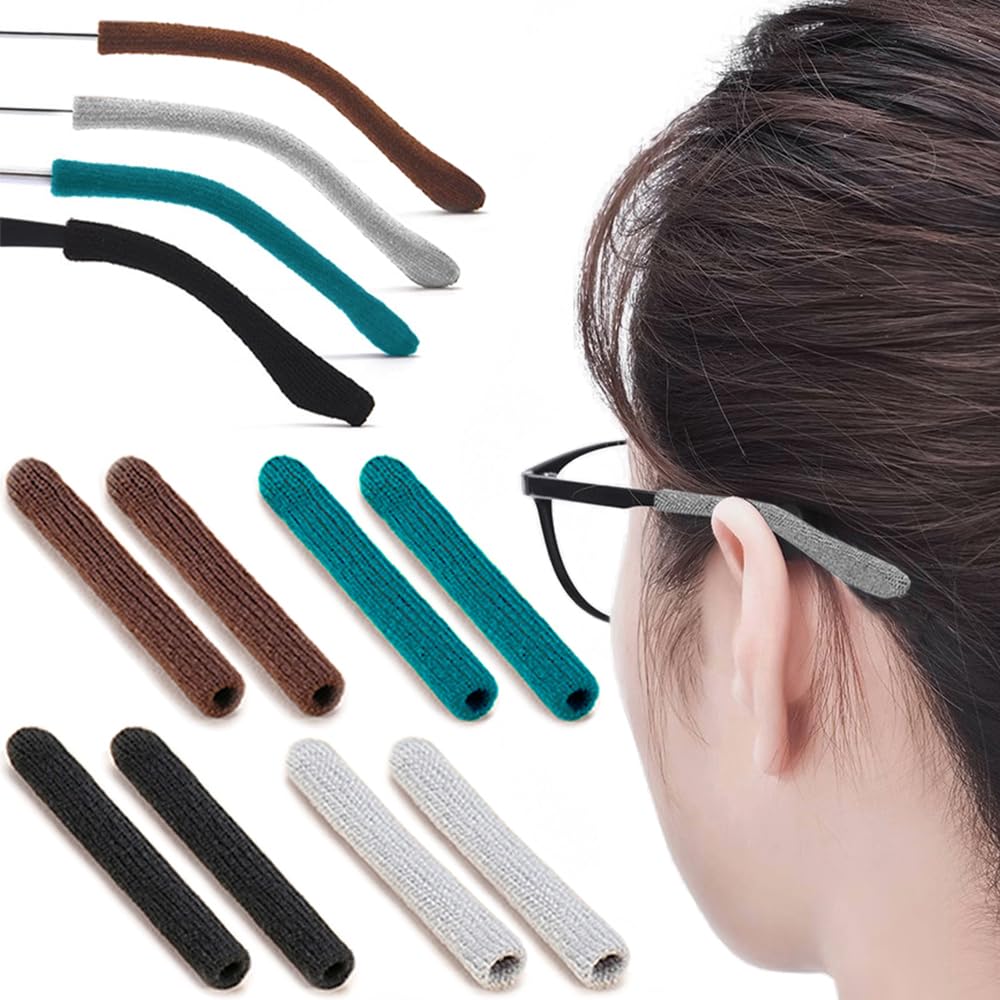 IYOOH almohadilla-oreja-gafas-suave para confort diario y apoyo suave