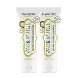 Jack N' Jill pasta dental natural para bebés, sin fluor, ideal para iniciar el cuidado oral