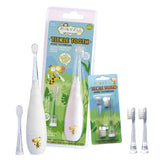 Jack N' Jill Tickle Tooth Stage 1: cabezal suave para bebés, limpieza delicada
