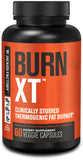 Burn-XT de Jacked Factory, bote de cápsulas para energía durante entrenamientos.
