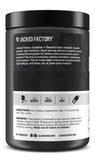 Jacked Factory Creatina + Taurina, sabor neutro para mezclar en cualquier bebida.