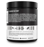 Jacked Factory Creatine + Glutamina: producto sin sabor para cualquier batido.
