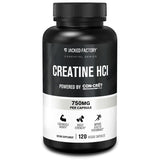 Jacked Factory Creatine HCl cápsulas: botella cerrada lista para entrenar