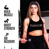 Jacked Factory Creatine HCl cápsulas: primer plano de cápsulas de alto rendimiento