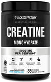Jacked Factory Creatine Monohidrato, cuchara de medida para dosis precisas durante entrenamientos.