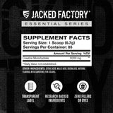Jacked Factory Creatine Monohidrato ideal para aumentar fuerza en sesiones intensas.