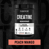 Jacked Factory Creatine Monohidrato se mezcla rápido en agua o batidos.