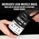 Persona entrenando con Jacked Factory Creatine HCL + HMB.