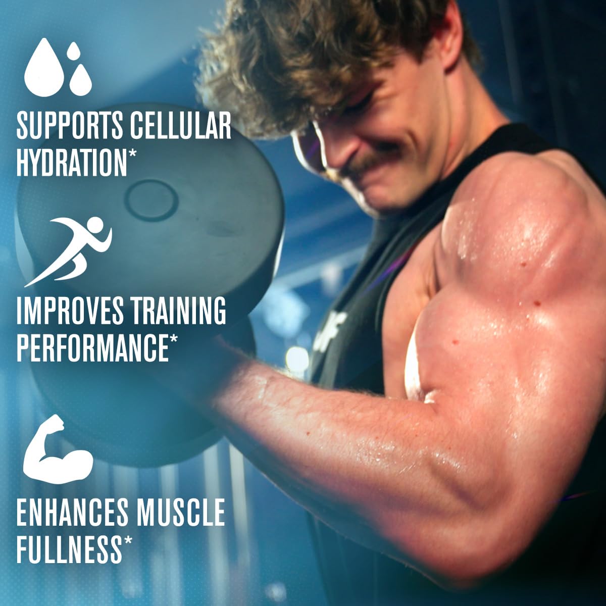 Mezcla de Jacked Factory Glycerol Pump en agua, lista para entrenar con mayor flujo de fluidos.