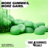 Gomitas testadas por terceros de Jacked Factory para confiabilidad.