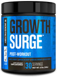 Growth Surge de Jacked Factory, bote post-entrenamiento para apoyar recuperación muscular