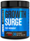 Jacked Factory Growth Surge botella post-entrenamiento para recuperación muscular.