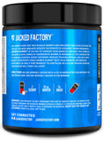 Jacked Factory Growth Surge sabor cereza-lima para sabor agradable y recuperación.