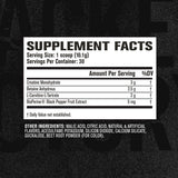 Sabor Fruta Punch de Growth Surge, mezcla agradable para tras entrenamiento.