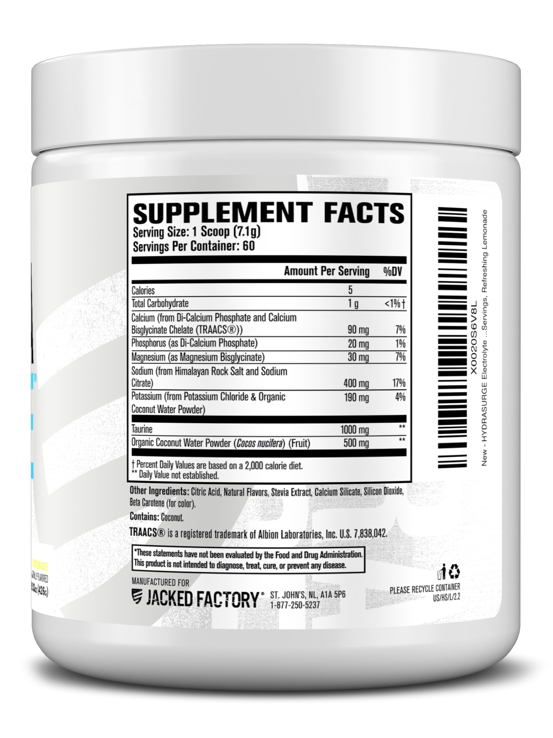 Hydrasurge apto para dieta cetogénica durante entrenamientos.