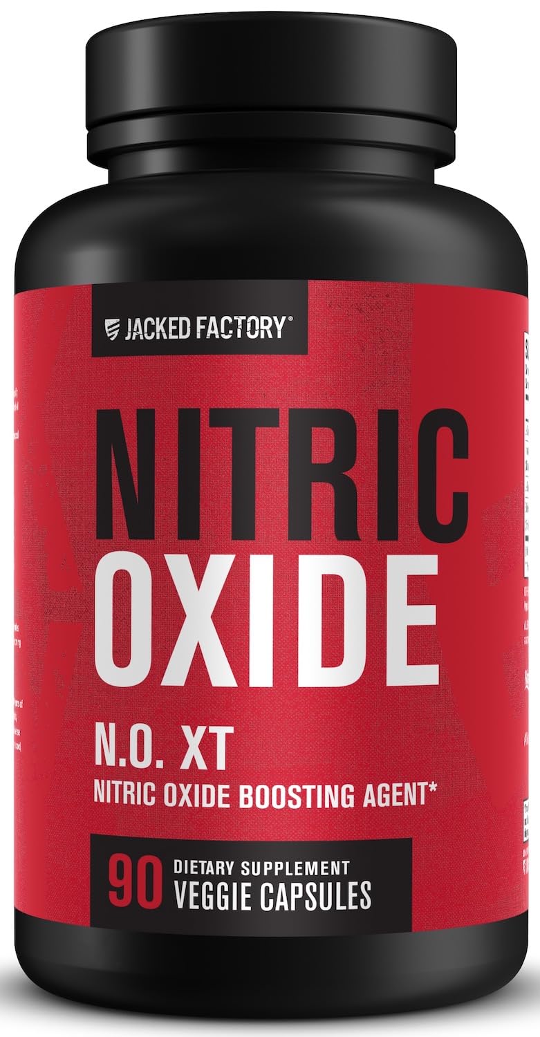Jacked Factory N.O. XT bombeo muscular para entrenamientos intensos.