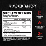 Jacked Factory N.O. XT fórmula avanzada con ingredientes premium.
