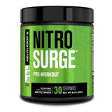 Nitrosurge de Jacked Factory en lata Blanco Ártico para entrenamientos energéticos.