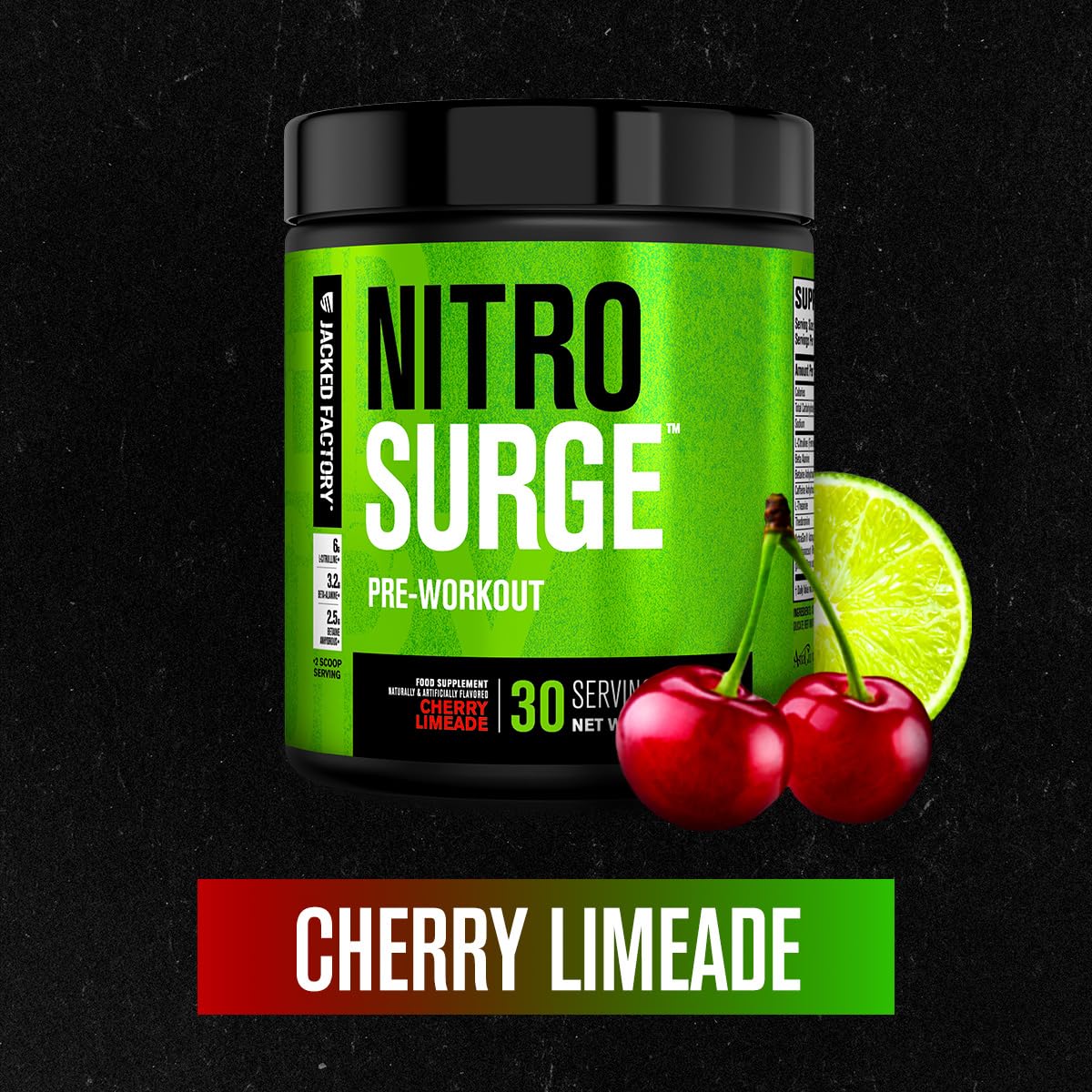 Nitrosurge, rendimiento inmediato para levantamientos y series intensas.