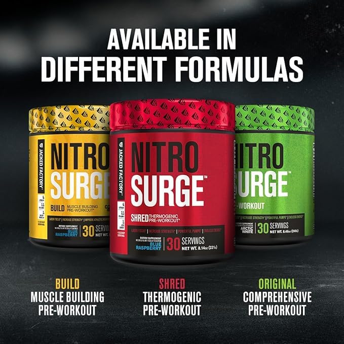 Foco y concentración con NITROSURGE Shred para entrenamientos más controlados