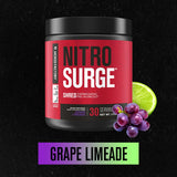 Sabor uva lima de NITROSURGE Shred para una experiencia agradable durante el entrenamiento