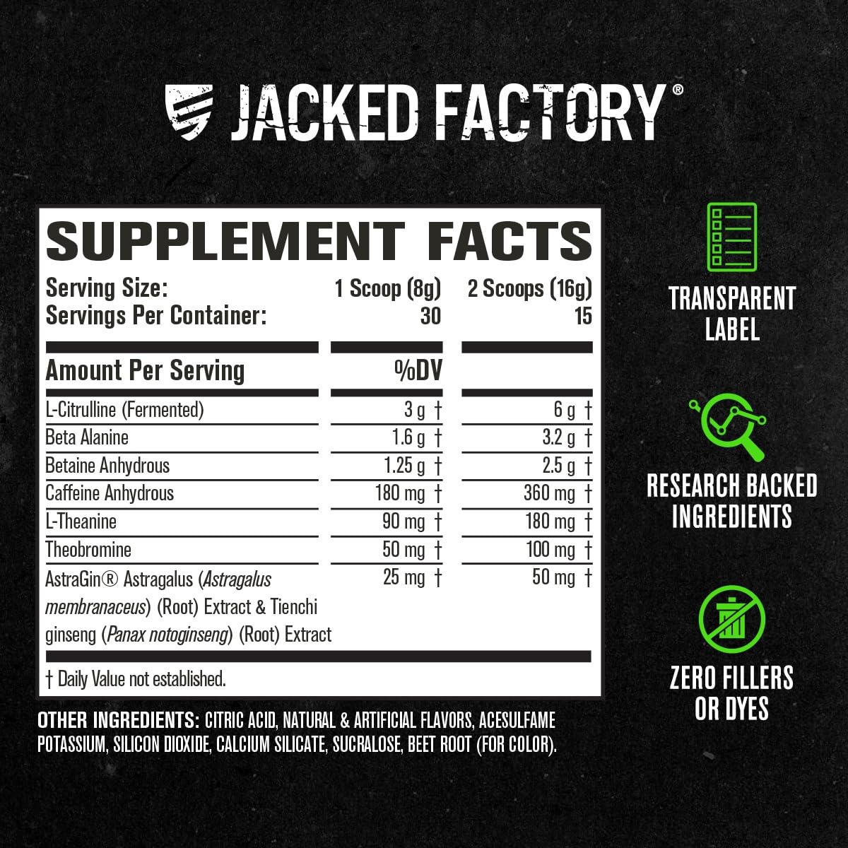 Jacked Factory Nitrosurge tapa de lata para conservar frescura