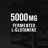 Pote de glutamina L de Jacked Factory, facil de mezclar en cualquier bebida.