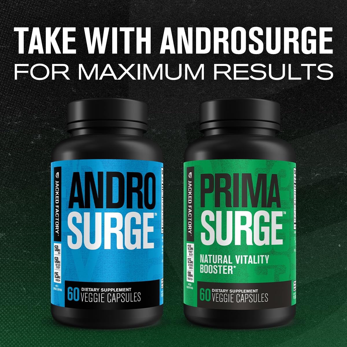 Etiqueta trasera de Primasurge con información de uso y beneficios.