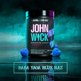Jacked Factory Modo Wick: etiqueta sabor arándano azul que realza la experiencia.