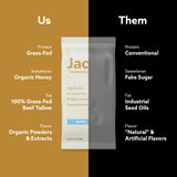 Jacob Bar Proteína para llevar: snack conveniente para la mochila.