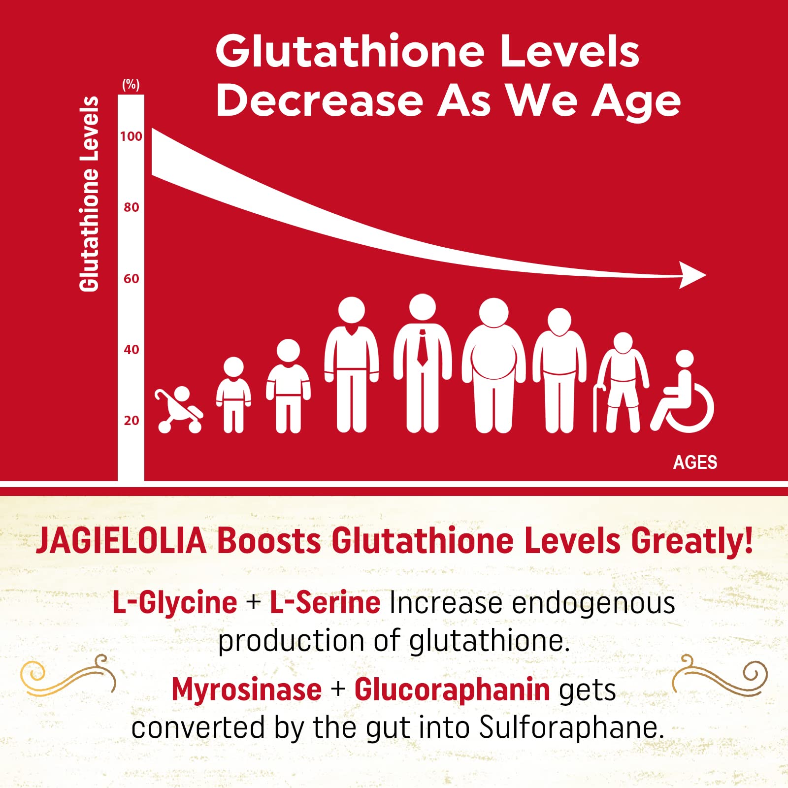 Jagielolia Glutatión liposomado con mayor biodisponibilidad y absorción