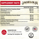 Jagielolia Glutatión liposomado con serina y glicina para precursores