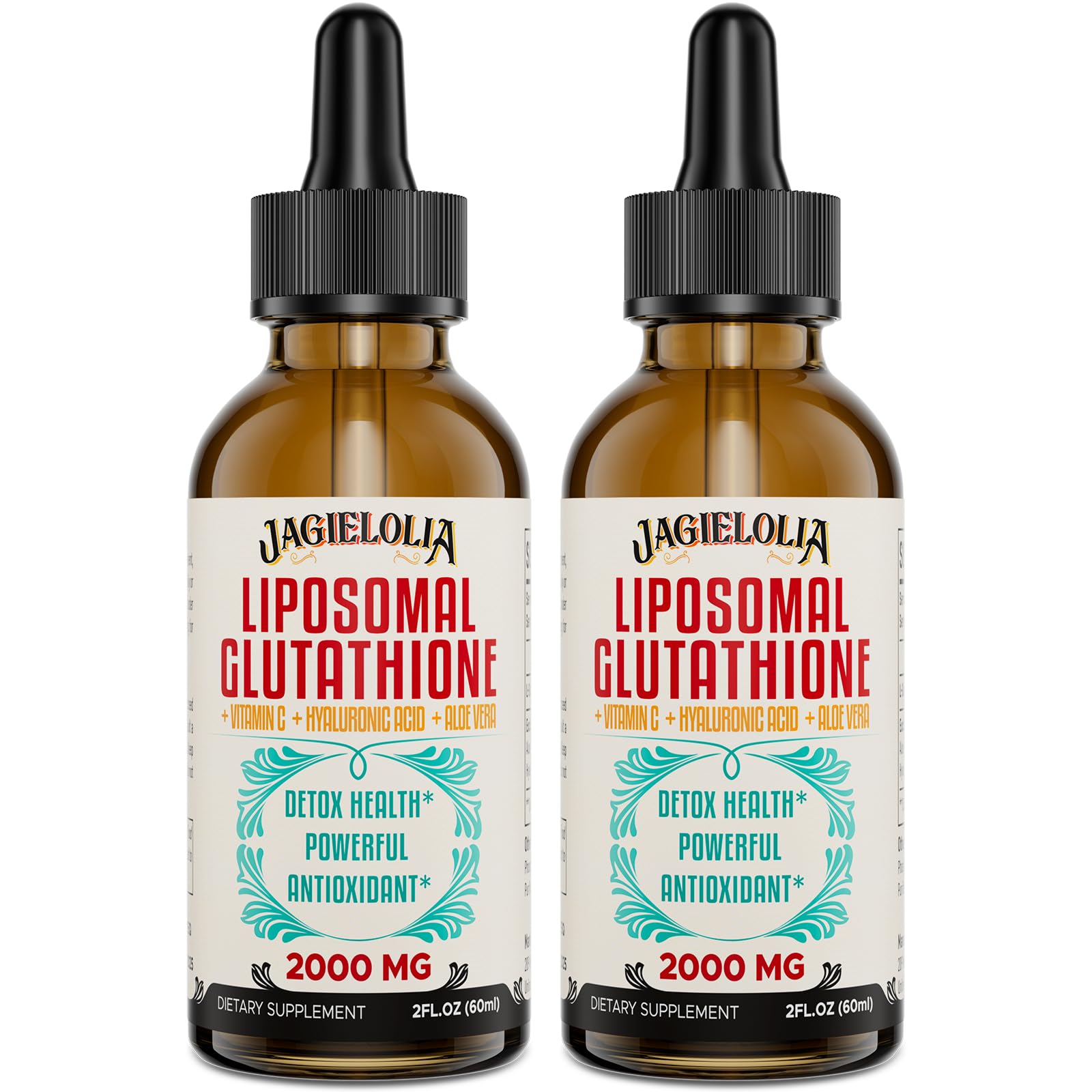 Jagielolia glutatión liposomal 2000mg en bote para consumo diario