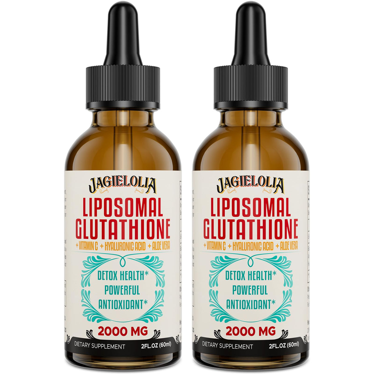 Jagielolia glutatión liposomal 2000mg en bote para consumo diario