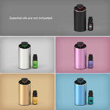 JAHUYU difusor con tres niveles de niebla para ajustes del aroma