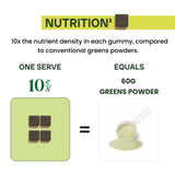 Conjunto de 40 superfoods en gomitas para nutrición diaria de Jaje Health.